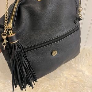Clutch and Cross-Body evening bags, black